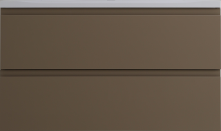 Подвесная тумба под раковину Art&Max Bianchi 100см капучино матовый AM-Bianchi-1000-2C-SO-CM